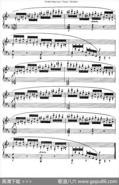 Cramer-84exercices（16—20）（克拉莫84首钢琴练习曲）|Cramer（克拉莫）