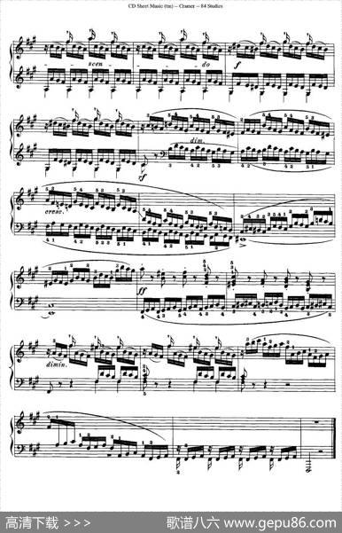 Cramer-84exercices（21—25）（克拉莫84首钢琴练习曲）|Cramer（克拉莫）