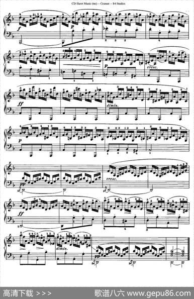 Cramer-84exercices（21—25）（克拉莫84首钢琴练习曲）|Cramer（克拉莫）