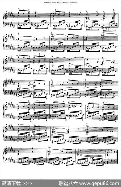 Cramer-84exercices（26—30）（克拉莫84首钢琴练习曲）|Cramer（克拉莫）