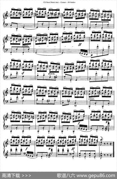 Cramer-84exercices（26—30）（克拉莫84首钢琴练习曲）|Cramer（克拉莫）