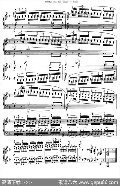 Cramer-84exercices（31—35）（克拉莫84首钢琴练习曲）|Cramer（克拉莫）