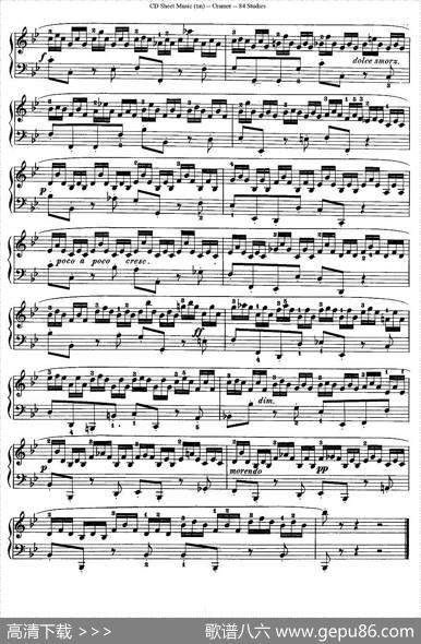 Cramer-84exercices（31—35）（克拉莫84首钢琴练习曲）|Cramer（克拉莫）