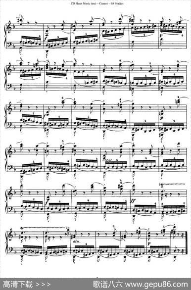 Cramer-84exercices（31—35）（克拉莫84首钢琴练习曲）|Cramer（克拉莫）
