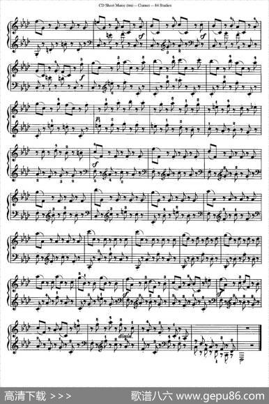 Cramer-84exercices（31—35）（克拉莫84首钢琴练习曲）|Cramer（克拉莫）