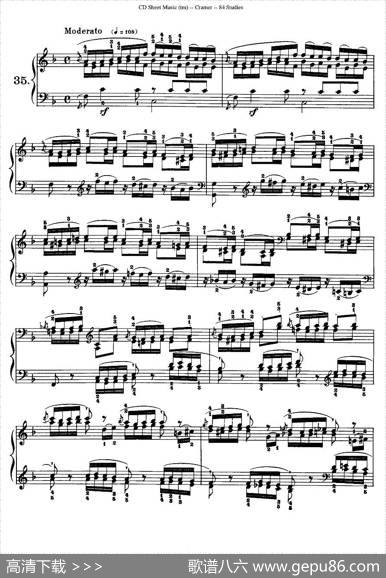 Cramer-84exercices（31—35）（克拉莫84首钢琴练习曲）|Cramer（克拉莫）