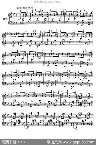 Cramer-84exercices（36—40）（克拉莫84首钢琴练习曲）|Cramer（克拉莫）