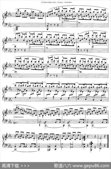 Cramer-84exercices（36—40）（克拉莫84首钢琴练习曲）|Cramer（克拉莫）