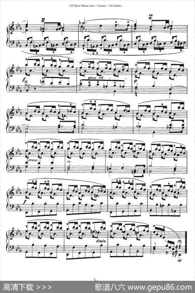 Cramer-84exercices（41—45）（克拉莫84首钢琴练习曲）|Cramer（克拉莫）