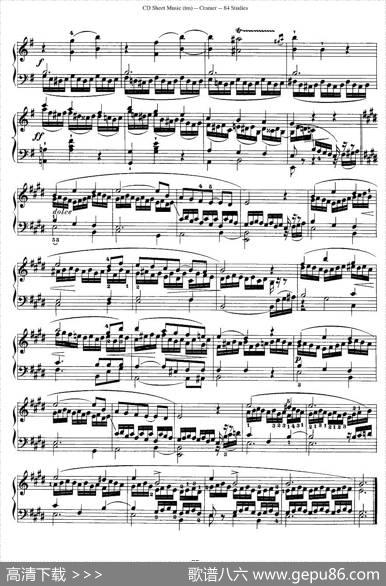 Cramer-84exercices（41—45）（克拉莫84首钢琴练习曲）|Cramer（克拉莫）