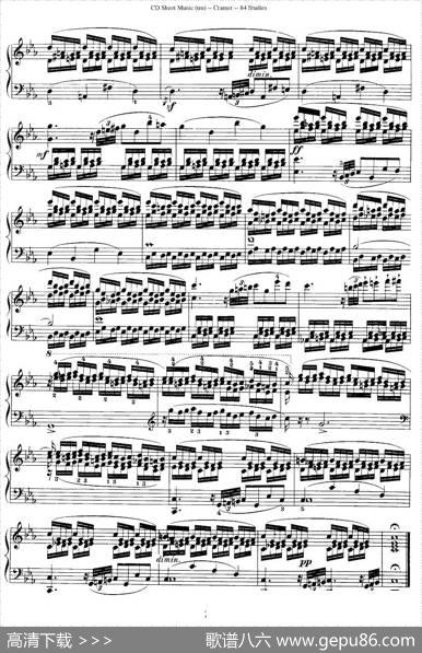 Cramer-84exercices（41—45）（克拉莫84首钢琴练习曲）|Cramer（克拉莫）