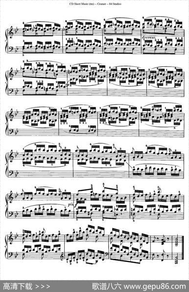 Cramer-84exercices（46—50）（克拉莫84首钢琴练习曲）|Cramer（克拉莫）