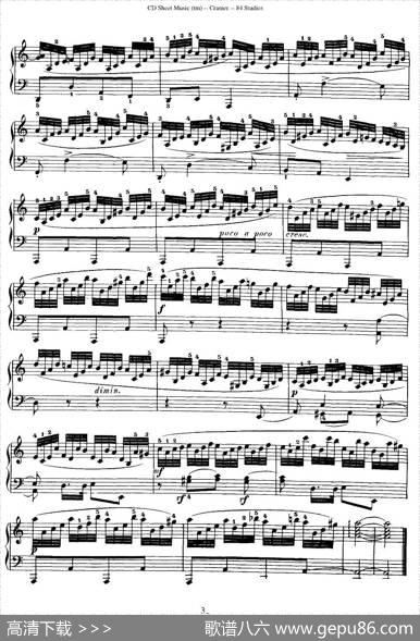 Cramer-84exercices（46—50）（克拉莫84首钢琴练习曲）|Cramer（克拉莫）