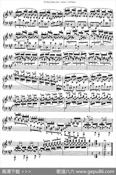 Cramer-84exercices（46—50）（克拉莫84首钢琴练习曲）|Cramer（克拉莫）