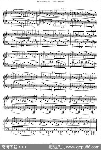 Cramer-84exercices（46—50）（克拉莫84首钢琴练习曲）|Cramer（克拉莫）