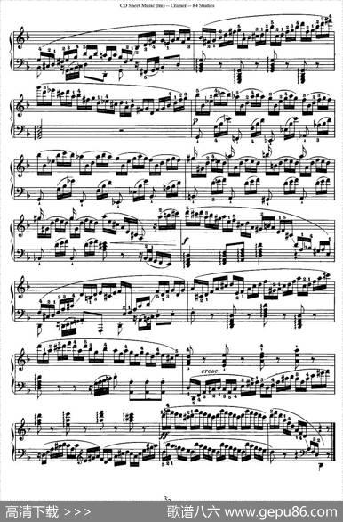 Cramer-84exercices（46—50）（克拉莫84首钢琴练习曲）|Cramer（克拉莫）