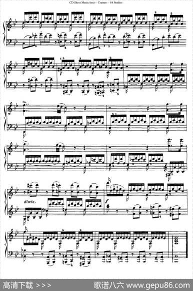 Cramer-84exercices（61—65）（克拉莫84首钢琴练习曲）|Cramer（克拉莫）
