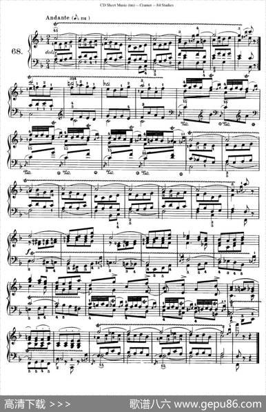 Cramer-84exercices（66—70）（克拉莫84首钢琴练习曲）|Cramer（克拉莫）