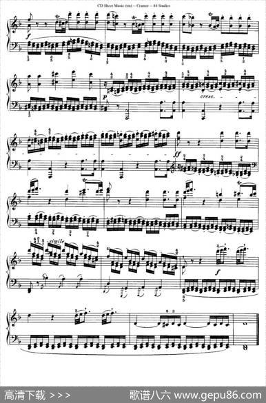 Cramer-84exercices（66—70）（克拉莫84首钢琴练习曲）|Cramer（克拉莫）