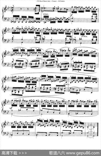 Cramer-84exercices（71—75）（克拉莫84首钢琴练习曲）|Cramer（克拉莫）