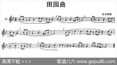 田园曲（小号）|泊戈列西