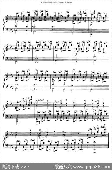 Cramer-84exercices（81—84）（克拉莫84首钢琴练习曲）|Cramer（克拉莫）