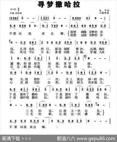 寻梦撒哈拉 - 朱平|元德智