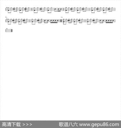 rollinginthedeep（架子鼓谱）