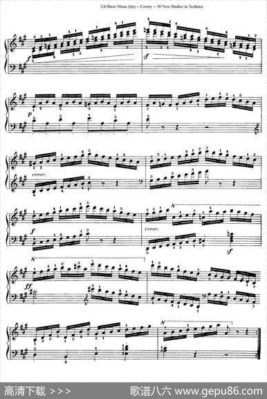 Czerny-30NewStudies-23（车尔尼Op849-30首练习曲）|Czerny