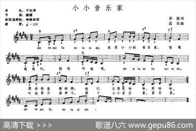 小小音乐家（弹唱版） - 安波|达尼