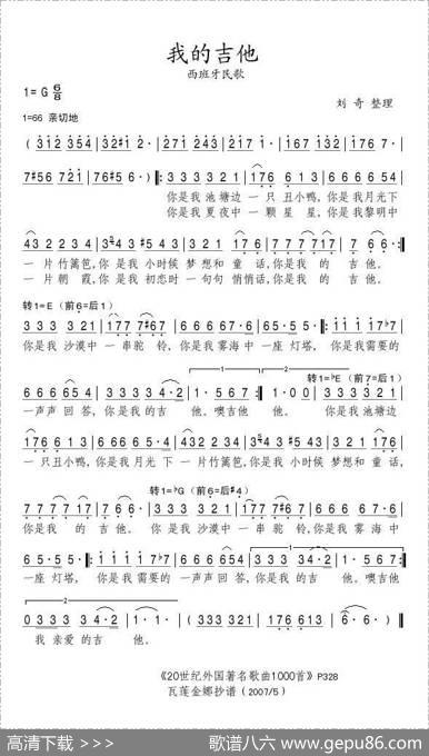 [西班牙]我的吉他