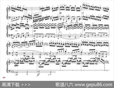 车尔尼大的三度音阶与双音经过句练习作品245号