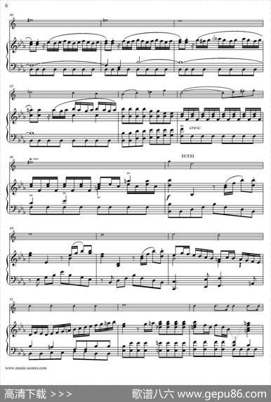 Mozart：ConcertoKV495No.4-1st（中音萨克斯+钢琴伴奏）|Mozart（莫扎特）