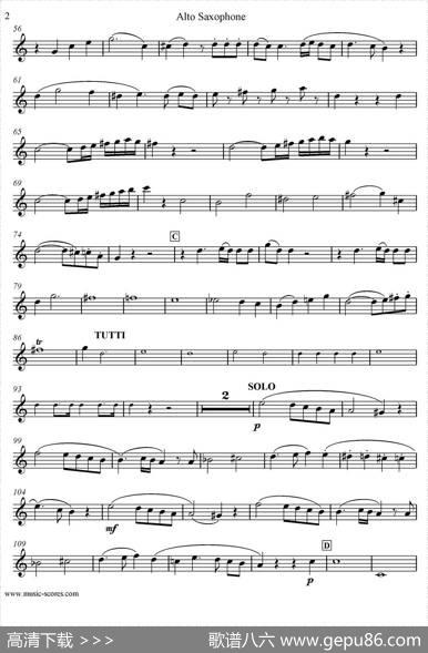 Mozart：ConcertoKV495No.4-1st（中音萨克斯）|Mozart（莫扎特）