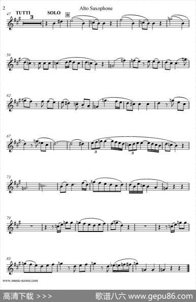 Mozart：ConcertoKV495No.4-2st（高音萨克斯）|Mozart（莫扎特）