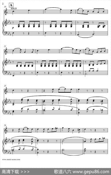 Mozart：ConcertoKV495No.4-3stRondo回旋曲（中音萨克斯+钢琴伴奏）|Mozart（莫扎特）
