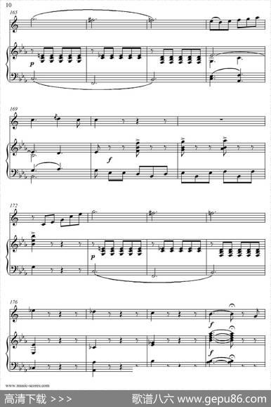 Mozart：ConcertoKV495No.4-3stRondo回旋曲（上低音萨克斯+钢琴伴奏）|Mozart（莫扎特）