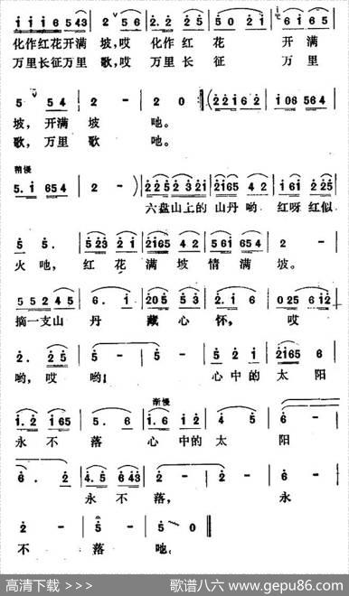 心中的太阳永不落（张仲强词周乃麟曲） - 张仲强|周乃麟