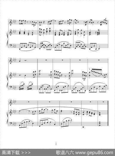 那一天（电影《天下无贼》主题曲、钢琴伴奏谱）|05895464记谱制谱