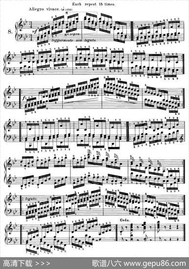 Czerny-40DailyExerciOp.337（6—10）（40首日常训练曲）|Czerny（车尔尼）