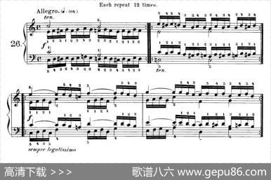 Czerny-40DailyExerciOp.337（25—30）（40首日常训练曲）|Czerny（车尔尼）