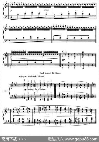 Czerny-40DailyExerciOp.337（35—40）（40首日常训练曲）|Czerny（车尔尼）