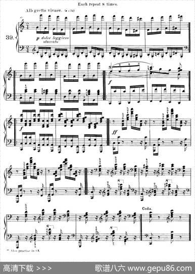 Czerny-40DailyExerciOp.337（35—40）（40首日常训练曲）|Czerny（车尔尼）