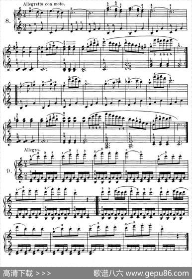 Czerny-100ProgressiveStudiesOp.139（1—21）|Czerny（车尔尼）