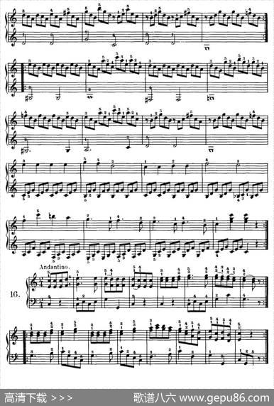 Czerny-100ProgressiveStudiesOp.139（1—21）|Czerny（车尔尼）