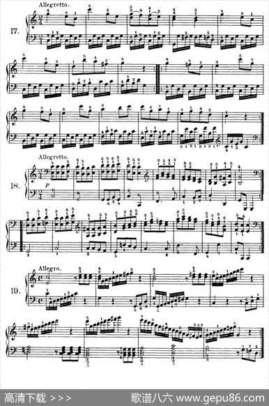 Czerny-100ProgressiveStudiesOp.139（1—21）|Czerny（车尔尼）