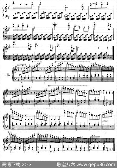 Czerny-100ProgressiveStudiesOp.139（37—46）|Czerny（车尔尼）