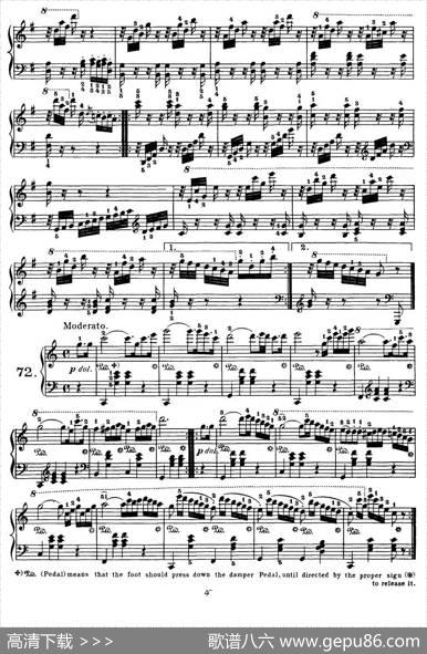 Czerny-100ProgressiveStudiesOp.139（69—77）|Czerny（车尔尼）