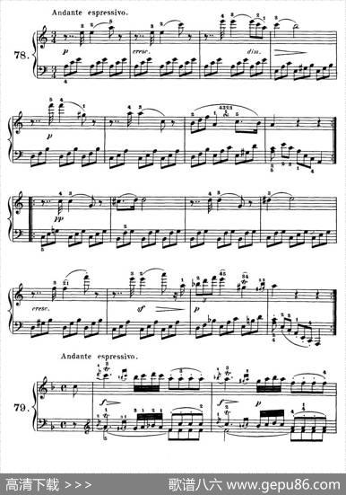 Czerny-100ProgressiveStudiesOp.139（69—77）|Czerny（车尔尼）