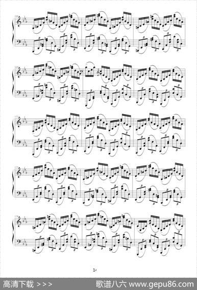 c小调练习曲（9632587410作曲版）|9632587410